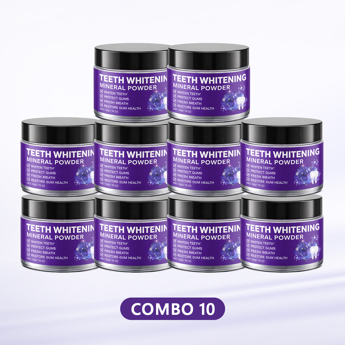Last Day Promotion 60% OFF🔥 Advanced Mineral Whitening Tooth Powder - Removes Stains, No Sensitivity