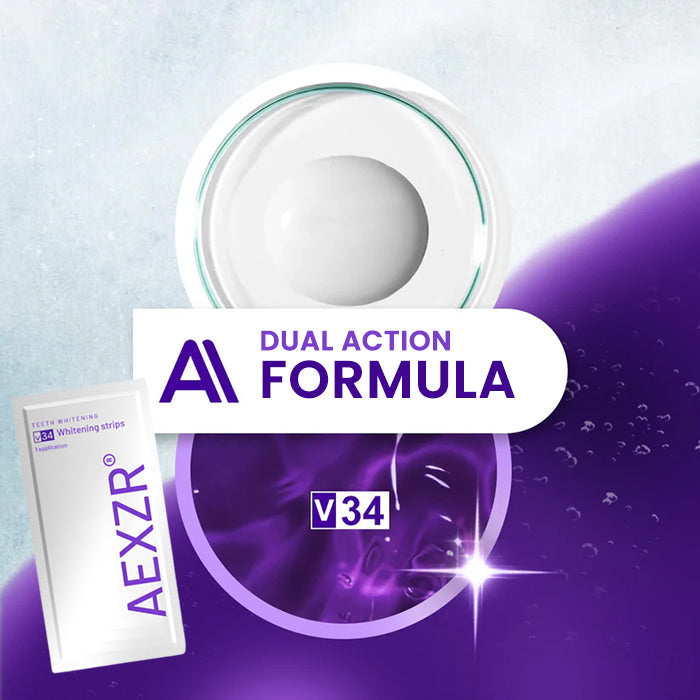 V34 Whitening Strips – Professional Teeth Whitening at Home