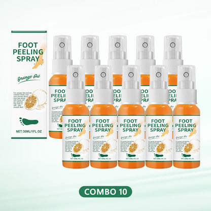 Last Day Promotion 60% OFF🔥 Orange Oil Foot Callus Removal Spray – Smooth & Callus-Free in 5 Minutes