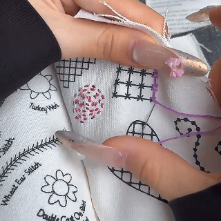 All-Scenario Embroidery Stitch Book Kit 💝 Last Day Promotion 60% OFF⏰