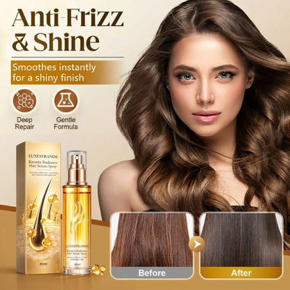 Keratin Radiance Hair Serum Spray