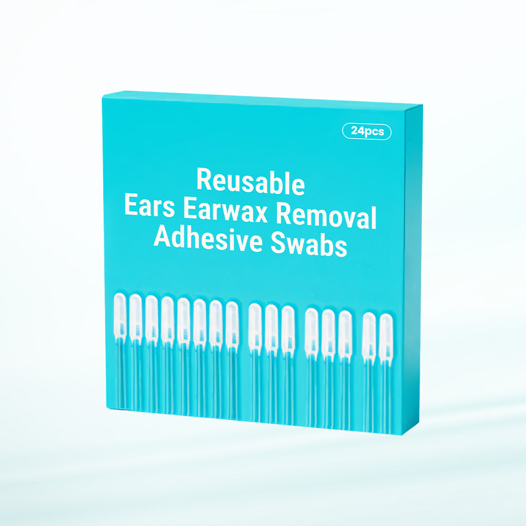 Reusable Earwax Removal Adhesive Swabs for Ear Cleaning