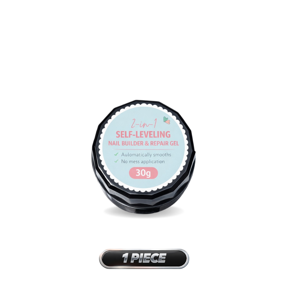 Last Day Promotion 60% OFF + FREE SHIPPING⏰ 2-in-1 Self-Leveling Nail Builder & Repair Gel 🏆 Over 50,000+ Sold