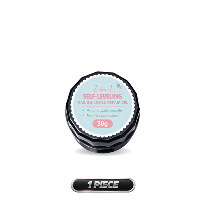 Last Day Promotion 60% OFF + FREE SHIPPING⏰ 2-in-1 Self-Leveling Nail Builder & Repair Gel 🏆 Over 50,000+ Sold