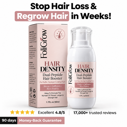 FoliGrow™ Advanced Dual-Peptide Hair Booster 🏆 Highest-Rated Hair Growth Solution of 2026