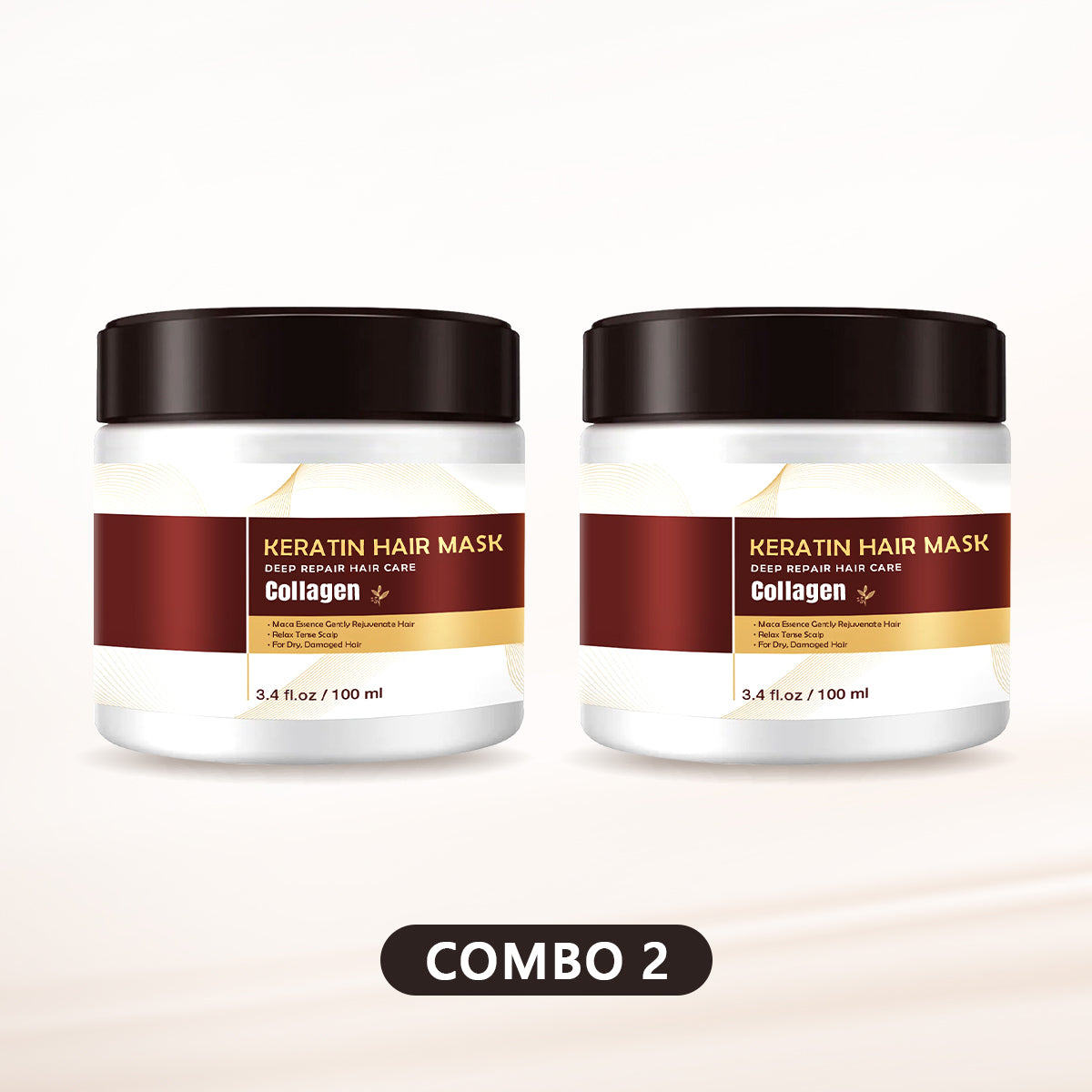 HOT SALE 60% OFF🔥 Professional Collagen Hair Treatment Mask - Deep Nourishment, Strong Repair