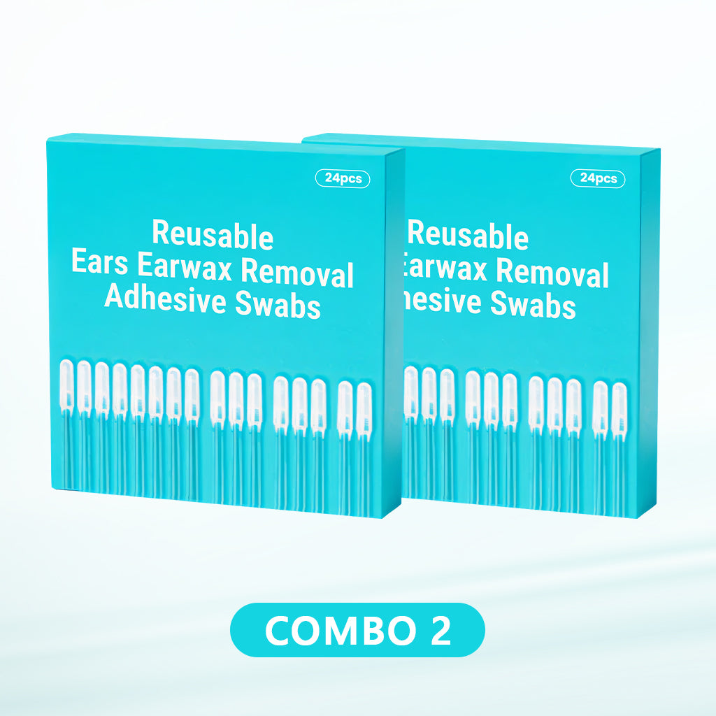 Reusable Earwax Removal Adhesive Swabs for Ear Cleaning
