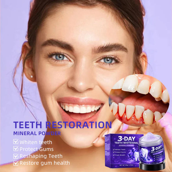 3-Day Teeth Whitening Mineral Powder
