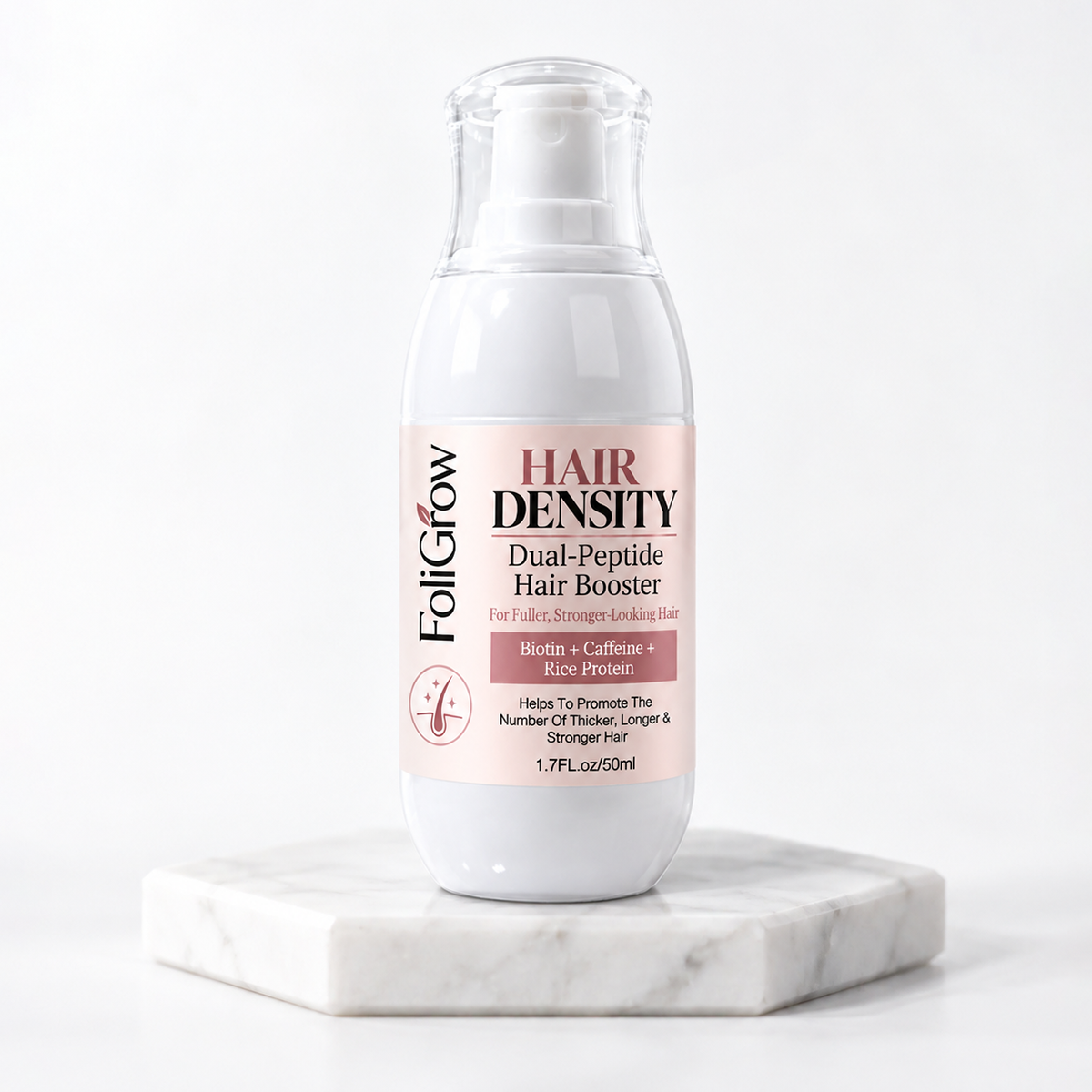 FoliGrow™ Advanced Dual-Peptide Hair Booster 🏆 Highest-Rated Hair Growth Solution of 2026