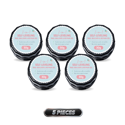 Last Day Promotion 60% OFF + FREE SHIPPING⏰ 2-in-1 Self-Leveling Nail Builder & Repair Gel 🏆 Over 50,000+ Sold