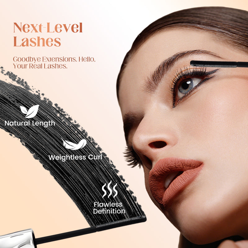 🥳2026 HOT SALE🥳💞50K+ SOLD!👁️✨ Waterproof Fiber Mascara - Intense Length, Curl & Clump-Free Volume All Day 🌟 . 💖💃