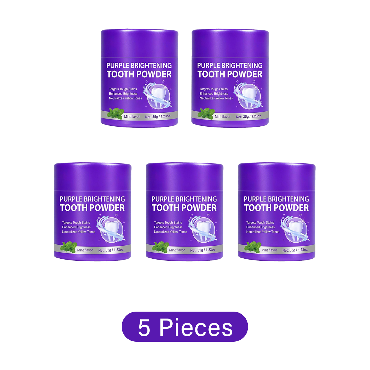 ✨Last Day Promotion 60% OFF ⏰ Purple Brightening Teeth Powder – Removes Stains, Enamel Safe & Sensitivity