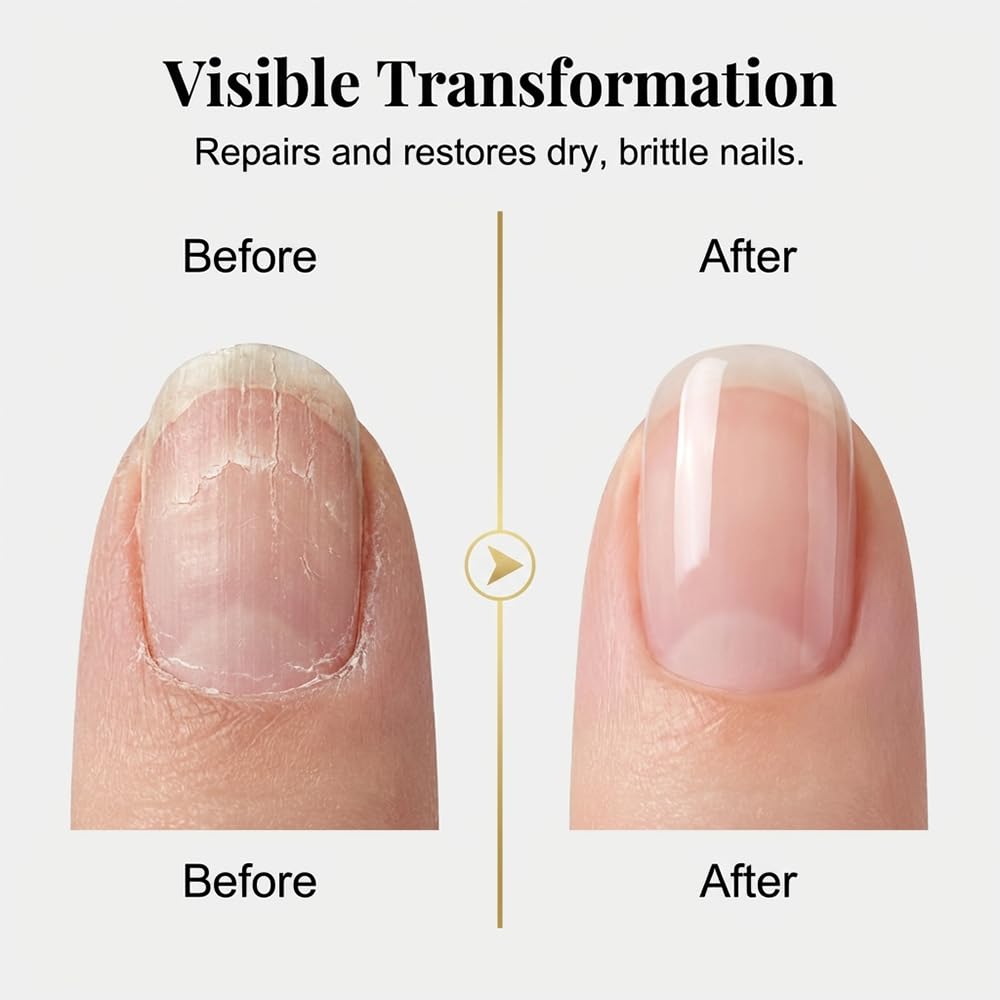 Save 60% Today Only 🔥3-Day Bare Nail Renewal Serum for Dry, Weak-Looking Nails