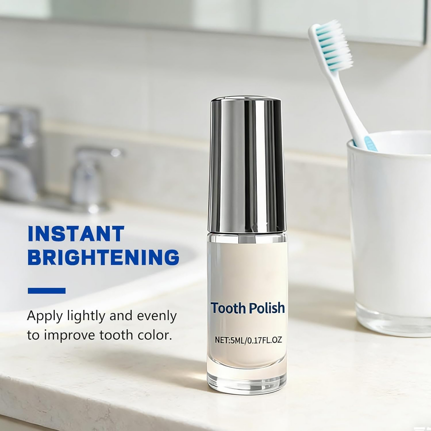 Instant Whitening Tooth Paint ✨ Made by Dentists Professional Teeth Whitening Formula