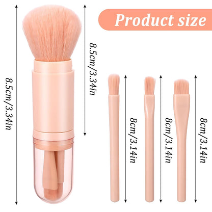Travel Makeup Brush Set