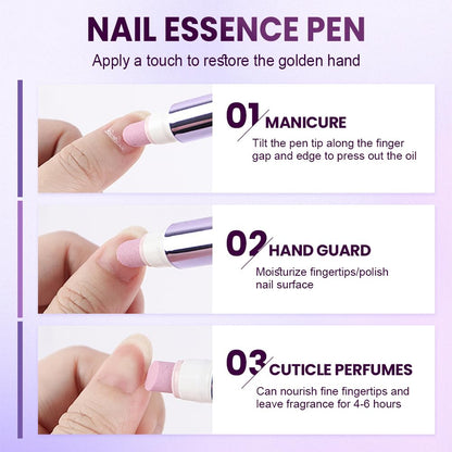 2026 New Upgraded 3-in-1 Cuticle Pusher & Oil Pen💅