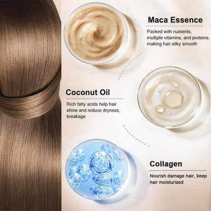 HOT SALE 60% OFF🔥 Professional Collagen Hair Treatment Mask - Deep Nourishment, Strong Repair