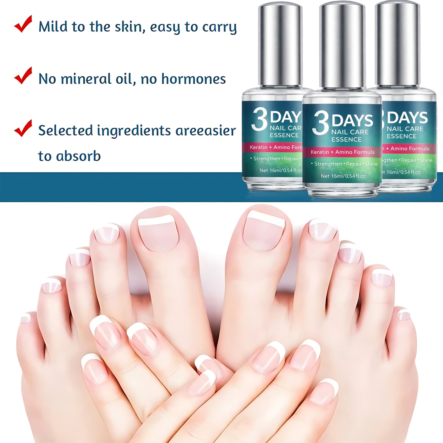 3 Days Nail Care Formula Esscence US