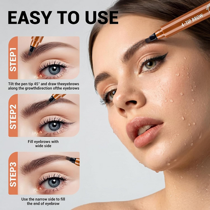 4D Waterproof Long Lasting Eyebrow Pen