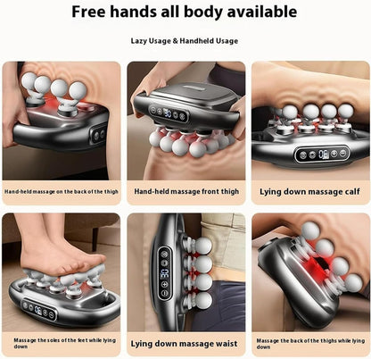 Premium Electric Deep Tissue Massager - 16 Head Full Body Electric Muscle Massager
