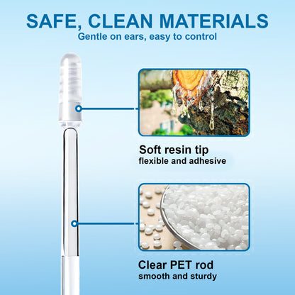 Last Day Promotion 60% OFF ⏰ Reusable Earwax Removal Adhesive Swabs for Ear Cleaning – Gentle & Safe for All Ages