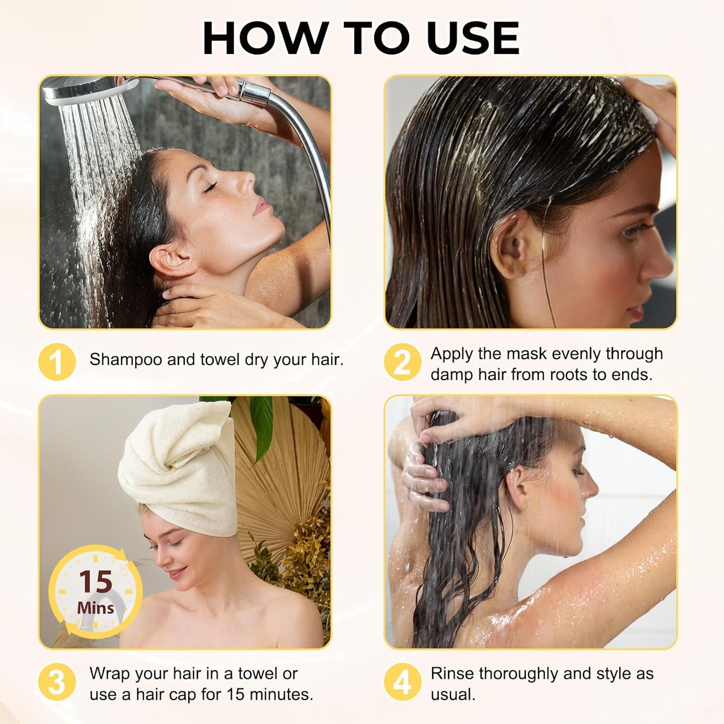 Collagen Deep Conditioning Hair Mask for Dry & Damaged Hair