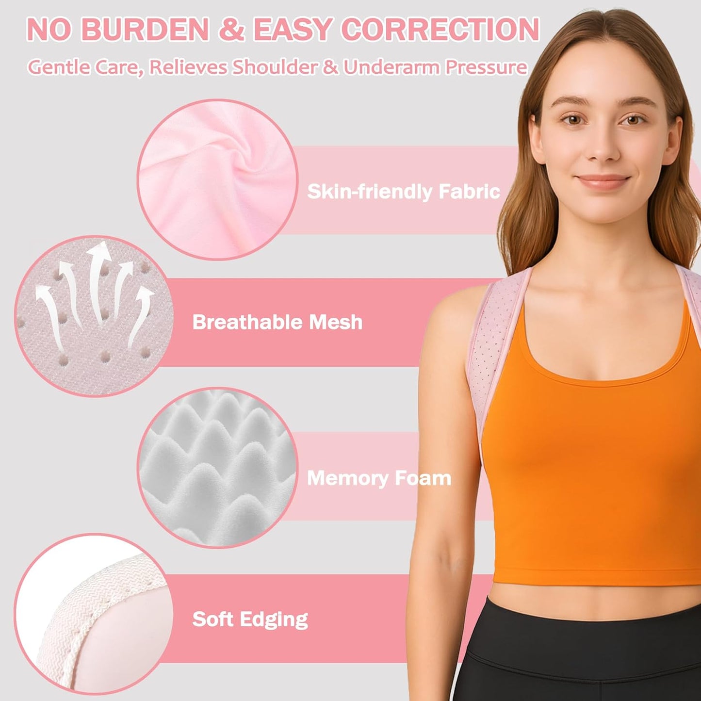 Back Posture Correction Belt for Women