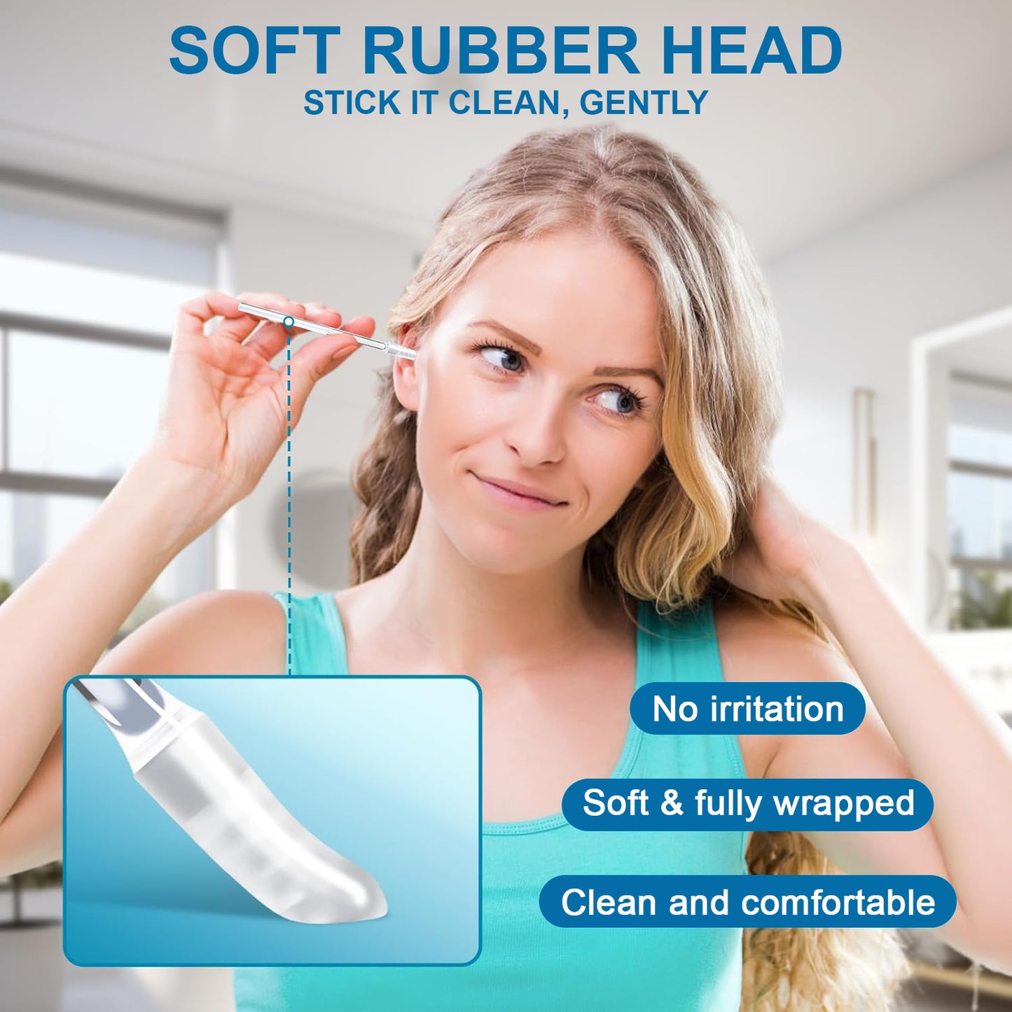 Last Day Promotion 60% OFF ⏰ Reusable Earwax Removal Adhesive Swabs for Ear Cleaning – Gentle & Safe for All Ages