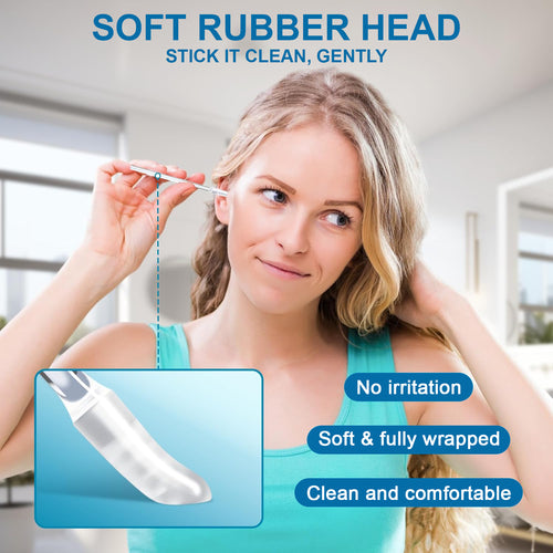 Reusable Earwax Removal Adhesive Swabs for Ear Cleaning