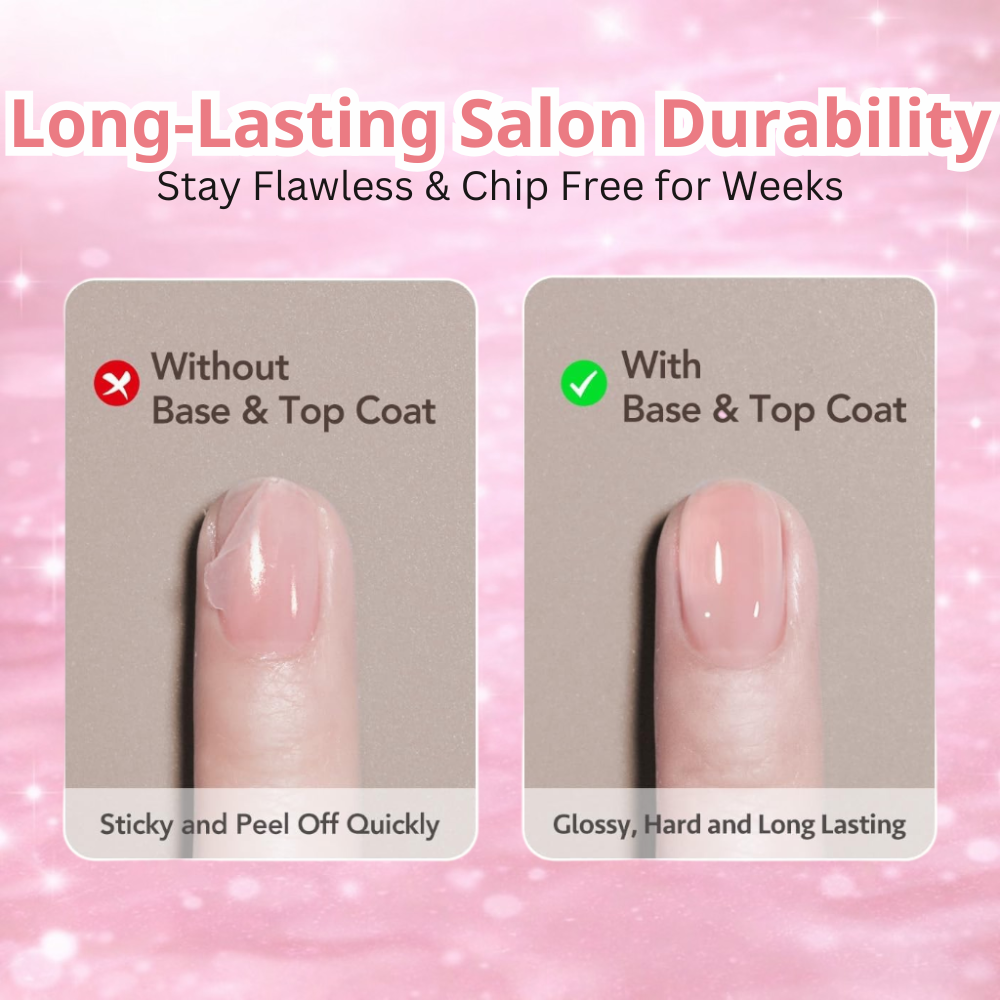 Last Day Promotion 60% OFF + FREE SHIPPING⏰ 2-in-1 Self-Leveling Nail Builder & Repair Gel 🏆 Over 50,000+ Sold