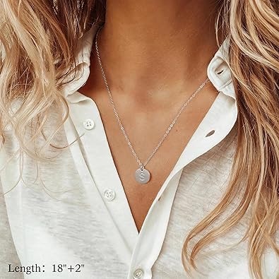 Initial Layered Necklaces