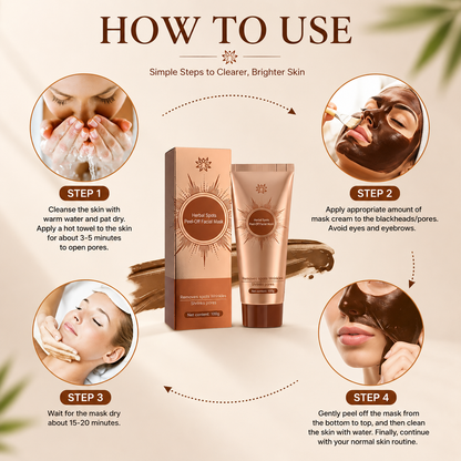 Last Day Promotion 60% OFF🔥 Herbal Spots Peel-Off Facial Mask