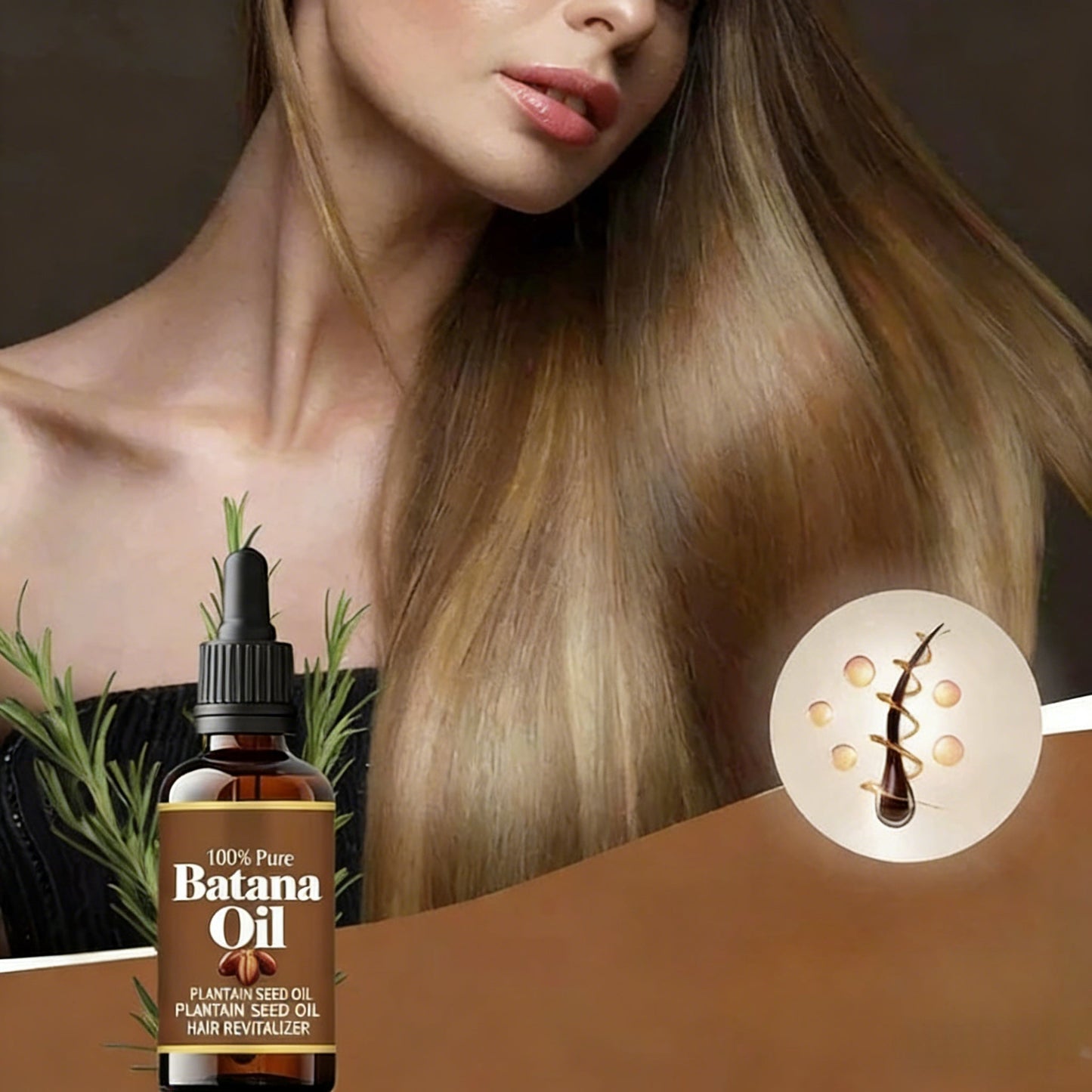 100% Pure Batana Oil for Promoting Hair Growth