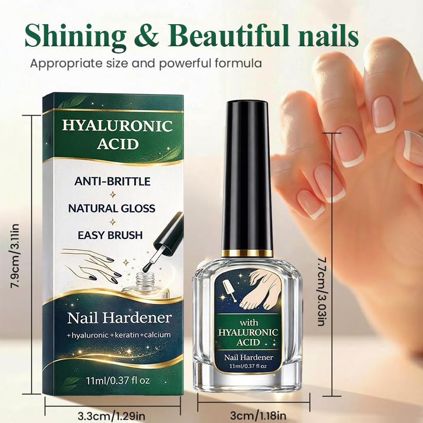 Last Day Promotion: 60% OFF⏰Hyaluronic Acid Nail Hydration Serum