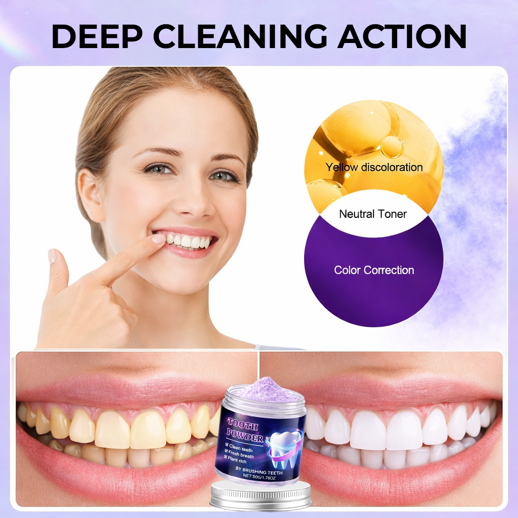 Advanced Teeth Whitening Powder – 2026 Expert-Formulated Whitening  Fomula 🔥 SUMMER SALE 60%