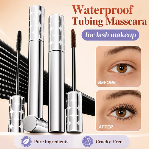 🥳 LAST DAY 60% OFF 👁️✨ Waterproof Fiber Mascara for Natural Volume 💖💃 All-Day Beautiful Lashes, Smudge-Proof!