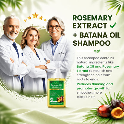 Batana Oil Shampoo with Rosemary Extract