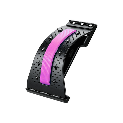 🧲60% OFF NOW🔥 Magnetic Lumbar Stretcher – Acupressure Massage, Portable Design & Relieves Back Pain