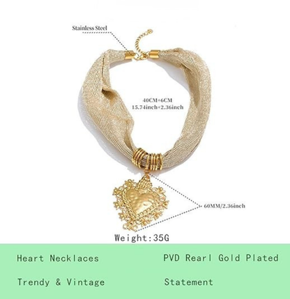 Gold Pendant Necklace