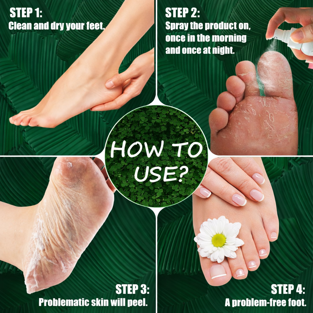 🔥HOT DEAL 60% OFF 🔥 Foot Ginger Callus Remove Spray - Smooth Feet in Just 7 Days