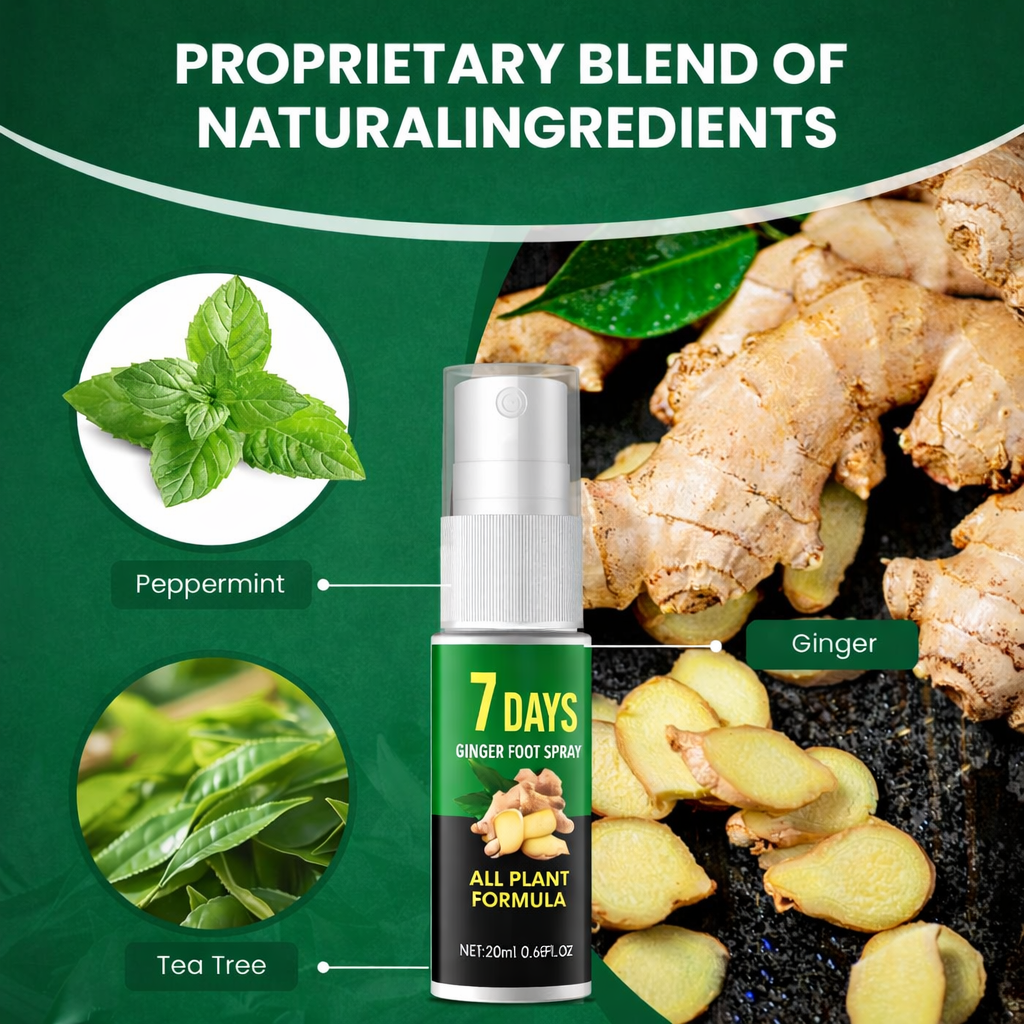 🔥HOT DEAL 60% OFF 🔥 Foot Ginger Callus Remove Spray - Smooth Feet in Just 7 Days