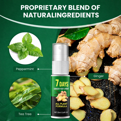 🔥HOT DEAL 60% OFF 🔥 Foot Ginger Callus Remove Spray - Smooth Feet in Just 7 Days