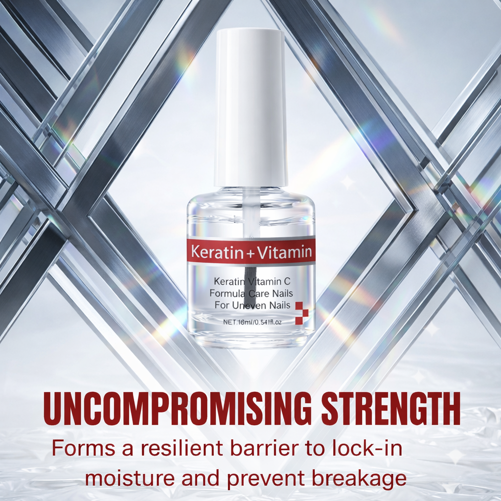 🎉Best Seller-60% Off💖 Keratin + Vitamins C Nail & Cuticle Oil, Impove Cracked Nails & Rigid Cuticles, Deep Moisture For Nails And Cuticles For Nail Growth