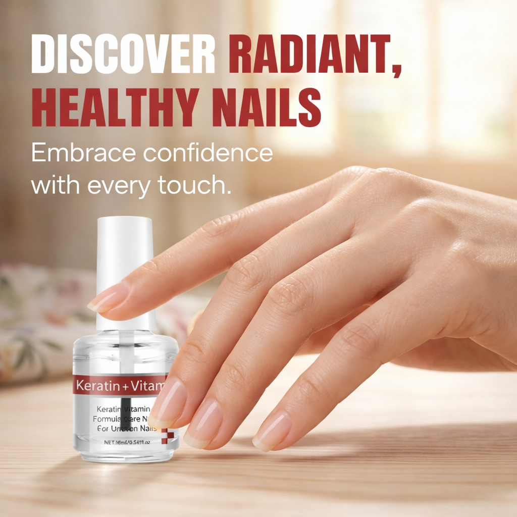 🎉Best Seller-60% Off💖 Keratin + Vitamins C Nail & Cuticle Oil, Impove Cracked Nails & Rigid Cuticles, Deep Moisture For Nails And Cuticles For Nail Growth