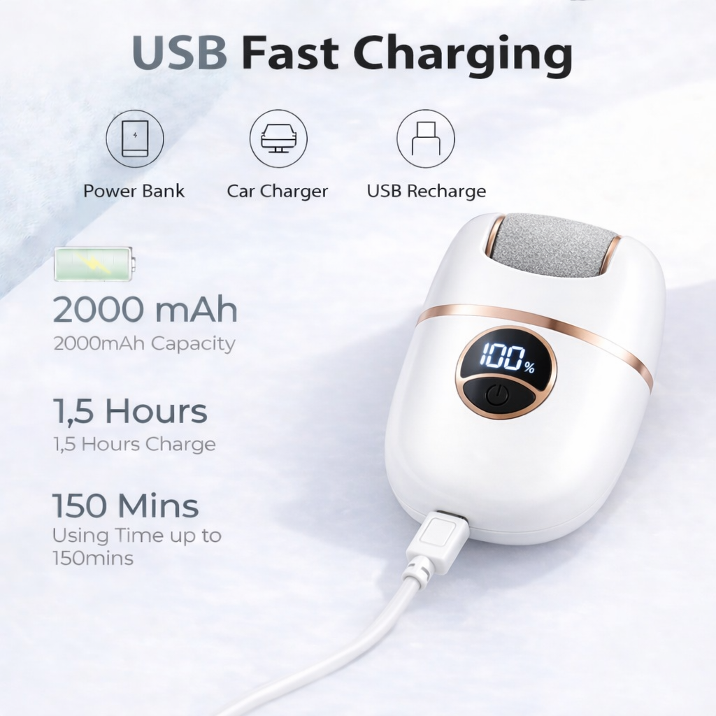 FLASH SALE 60% OFF + FREE SHIPPING⏰Electric Foot Callus Remover - 2026 Upgrade Version