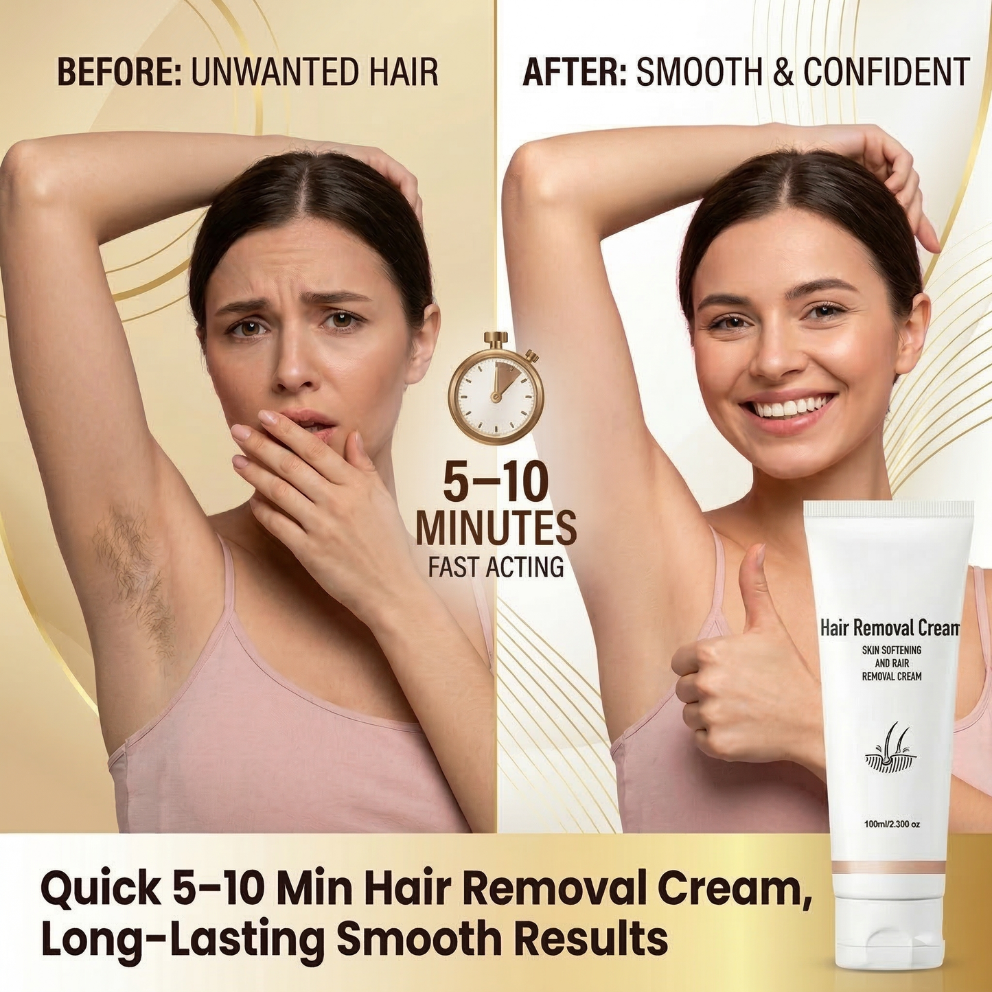 Versatile Aromatic Hair Removal Cream