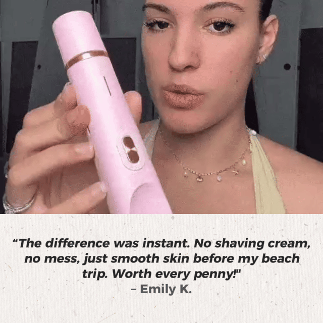 🔥 SUMMER SALE 60% 💞 2-in-1 Women’s Body Shaver & Bikini Trimmer ✨ Smooth Touch-Ups Without The Razor Burn
