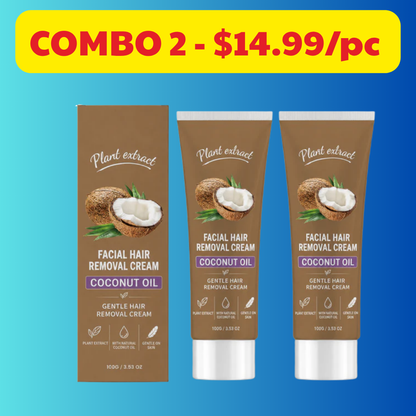 Coconut Oil Hair Removal Cream US