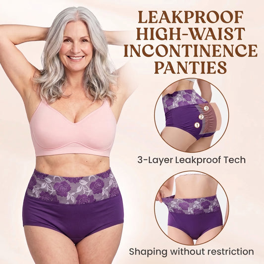 🔥2026 Best-Selling🏆 SALE 60% OFF 🧡✨Leakproof High-Waist Incontinence Panties