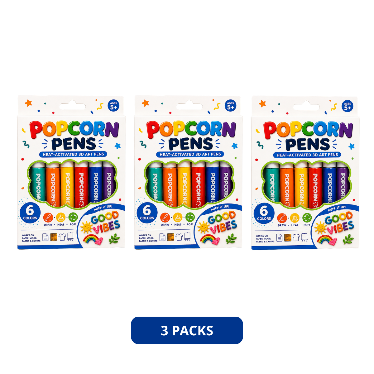 🎨 Popcorn Pens